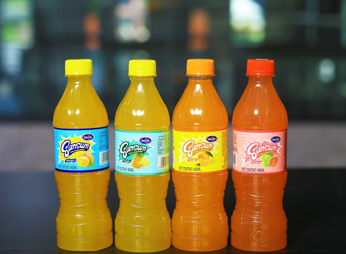 Sansum Flavoured Juices Range